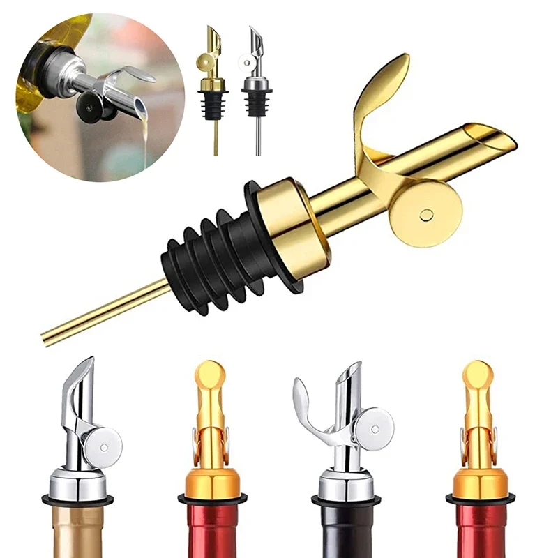 Wine Aerator Pour - 1 Adet Paslanmaz Çelik Şişe Dökücü,