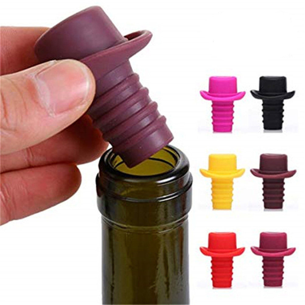 Şapka Tasarımlı 5 Adet Silikon - Wine Beer Hat incelemesi ve fiyatı